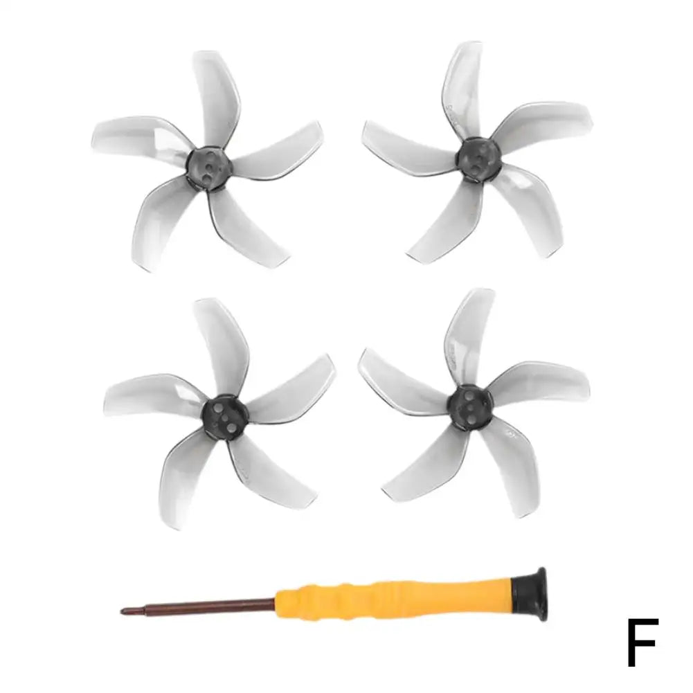 2/4Pcs For DJI NEO Propeller 5 Blades Color Blades Multi-color Ring Blades With Screwdriver Drone Replacement Blades For DJI NEO