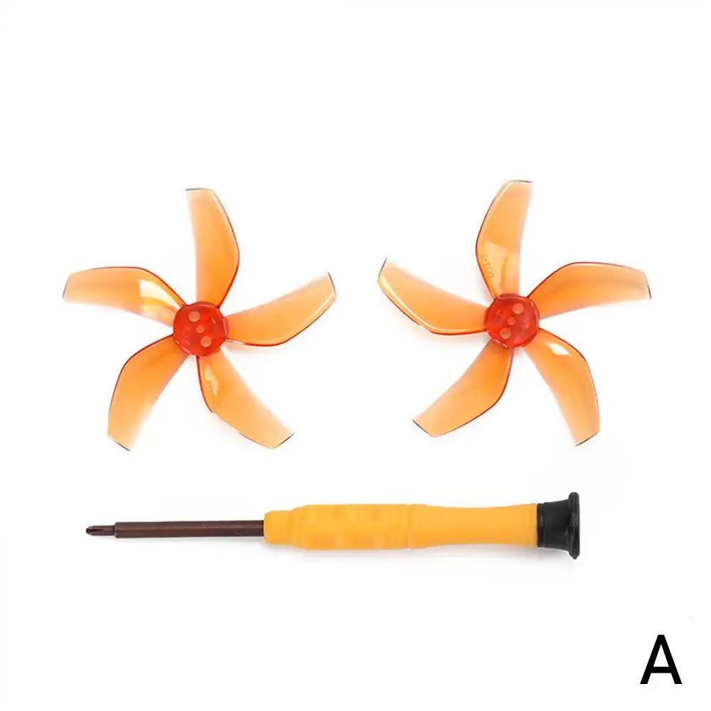 2/4Pcs For DJI NEO Propeller 5 Blades Color Blades Multi-color Ring Blades With Screwdriver Drone Replacement Blades For DJI NEO
