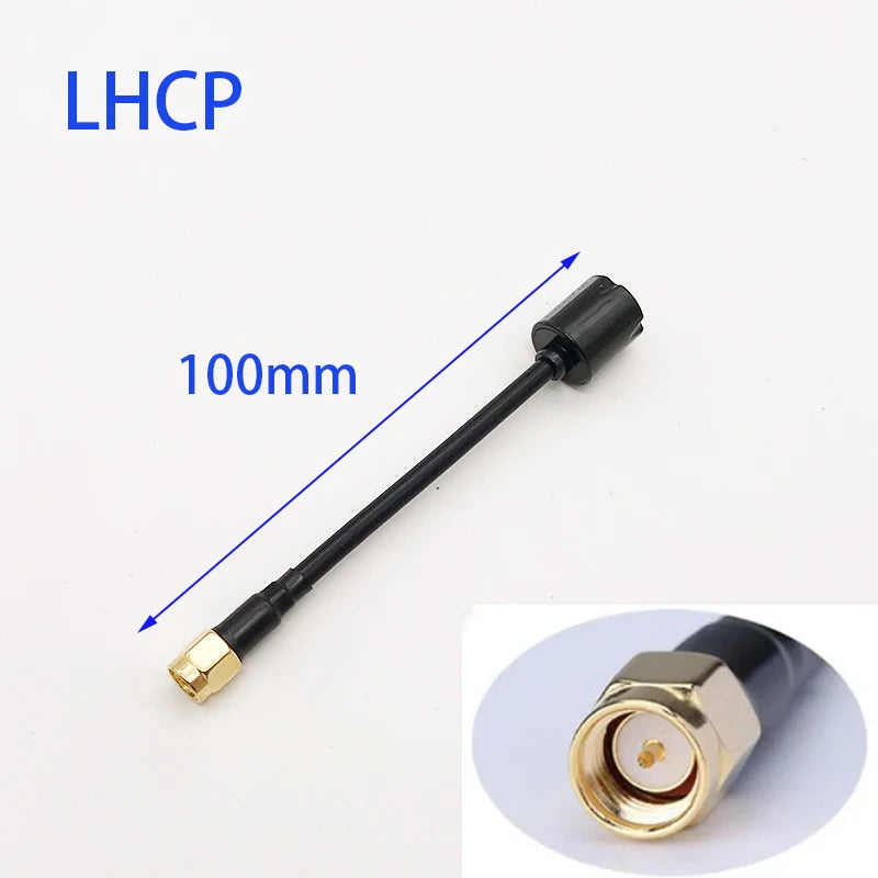 New 5.8G Lollipop5 FPV SMA Antenna 2.8dBi High Gain LHCP RHCP For RC Drone DJI Googles Air Unit Transmitter Receiver Antenna