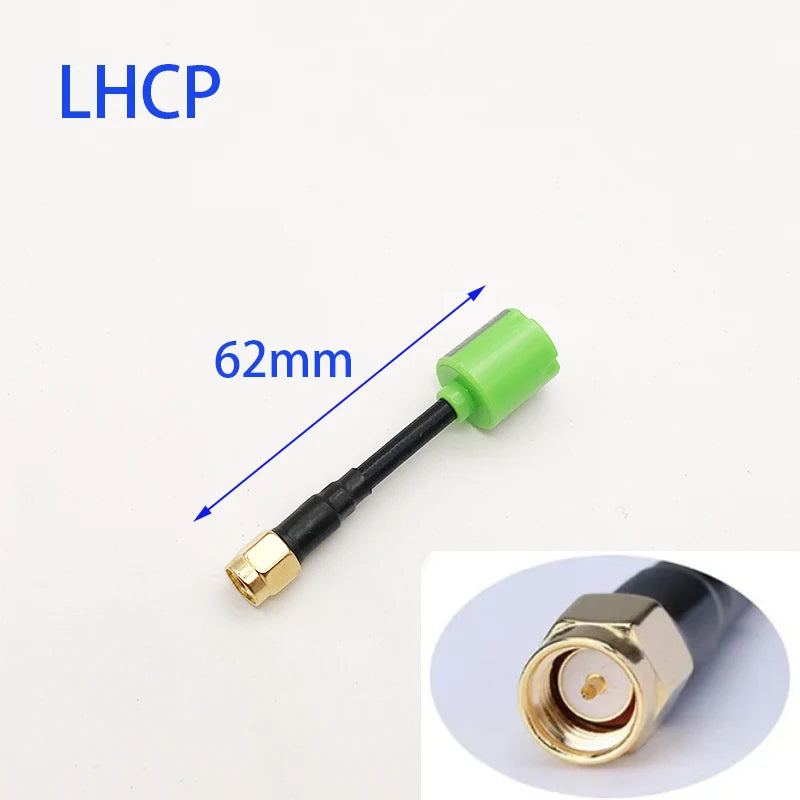 New 5.8G Lollipop5 FPV SMA Antenna 2.8dBi High Gain LHCP RHCP For RC Drone DJI Googles Air Unit Transmitter Receiver Antenna