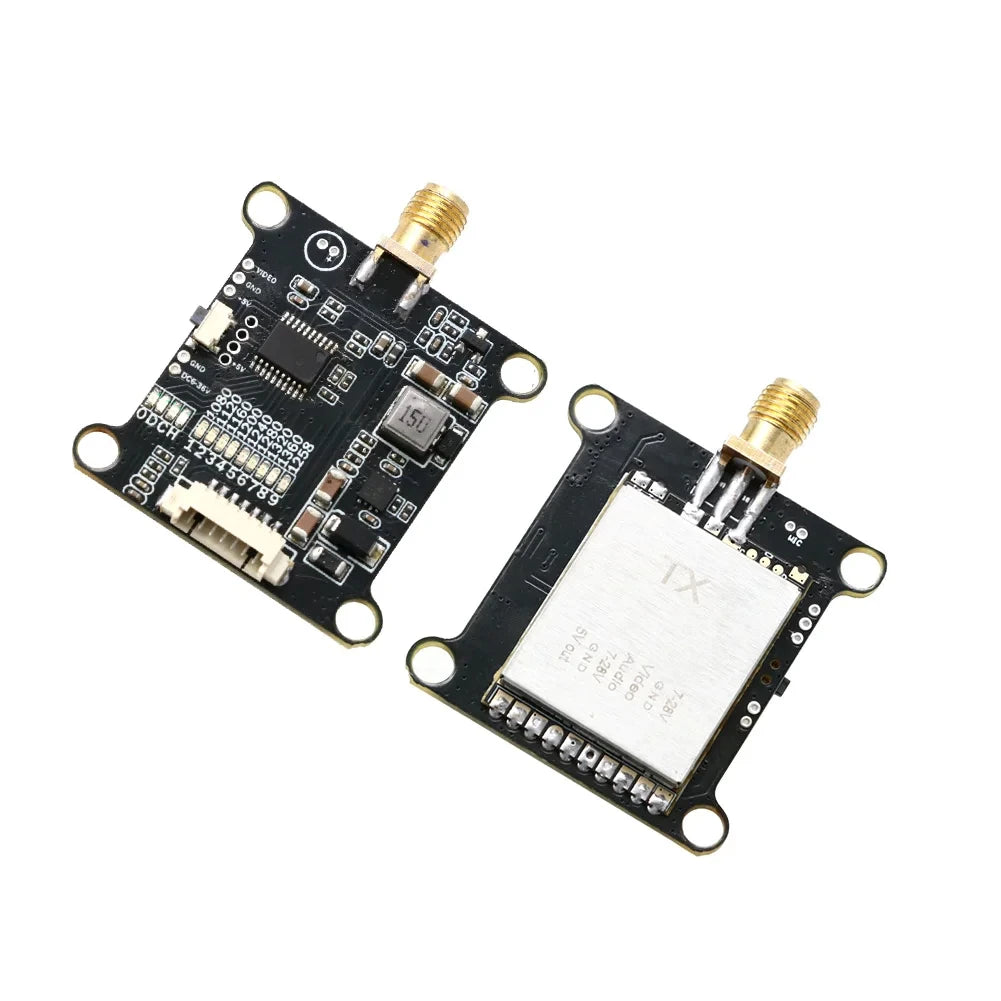 1.2G 1.2GHz 1.6W 2W VTX Switchable Video Transmitter Module 1.2G 9CH VRX 1200mhz Video Receiver with Antenna For FPV Drones