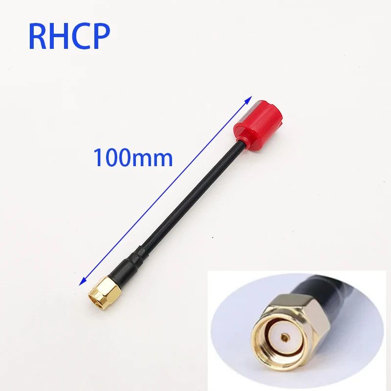 New 5.8G Lollipop5 FPV SMA Antenna 2.8dBi High Gain LHCP RHCP For RC Drone DJI Googles Air Unit Transmitter Receiver Antenna