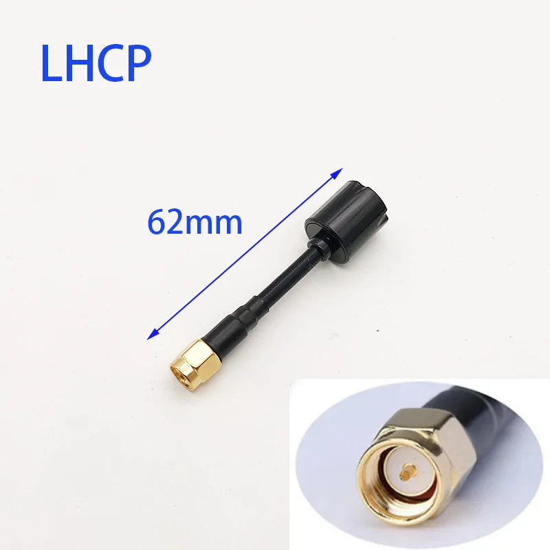 New 5.8G Lollipop5 FPV SMA Antenna 2.8dBi High Gain LHCP RHCP For RC Drone DJI Googles Air Unit Transmitter Receiver Antenna