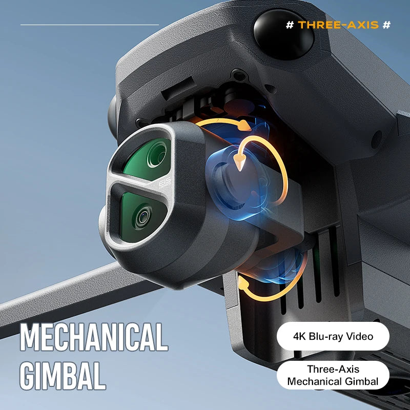 2026 New Wing 100 GPS Drone 8K Camera Three Axis Gimbal With Screen Brushless Obstacle Avoidance Foldable Quadcopter Dron RC Toy