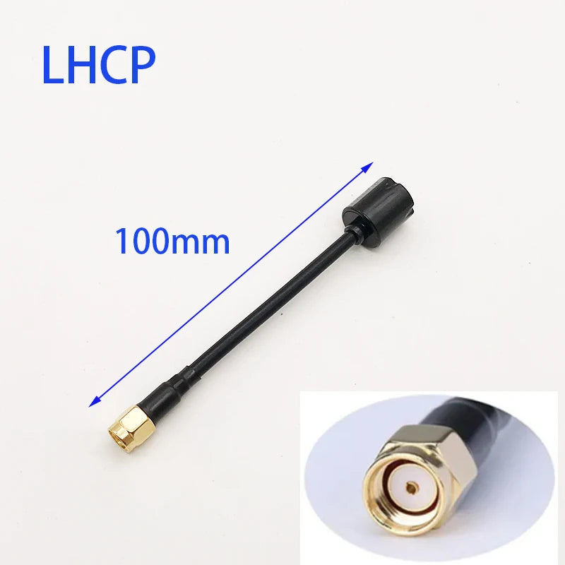 New 5.8G Lollipop5 FPV SMA Antenna 2.8dBi High Gain LHCP RHCP For RC Drone DJI Googles Air Unit Transmitter Receiver Antenna