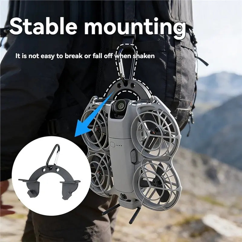 BTLIFE-Portable Storage Desktop Backpack Hook For DJI NEO 2 Drone- Wall Mount Fixed Hook For DJI NEO 2 Accessory