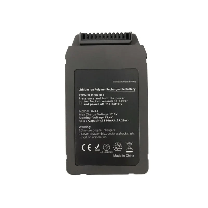 3850mAh Intelligent Battery for DJI Mavic 2 Pro/Zoom Drone - High Capacity Smart Flight Battery with LED Display & Safety System