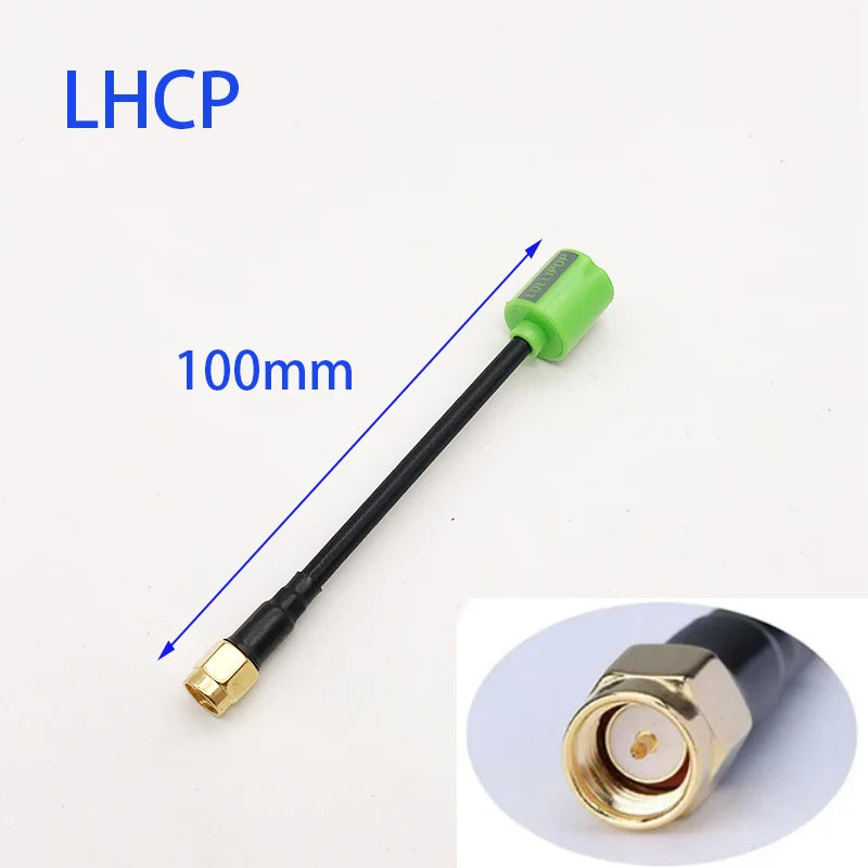 New 5.8G Lollipop5 FPV SMA Antenna 2.8dBi High Gain LHCP RHCP For RC Drone DJI Googles Air Unit Transmitter Receiver Antenna