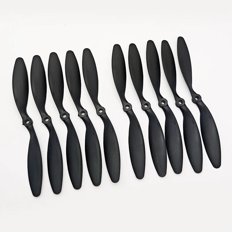 10pcs/lot 8060 Propellers 8 inch nylon Props for RC Airplane Quadcopter 8x6 RC Airplane Propellers Blades