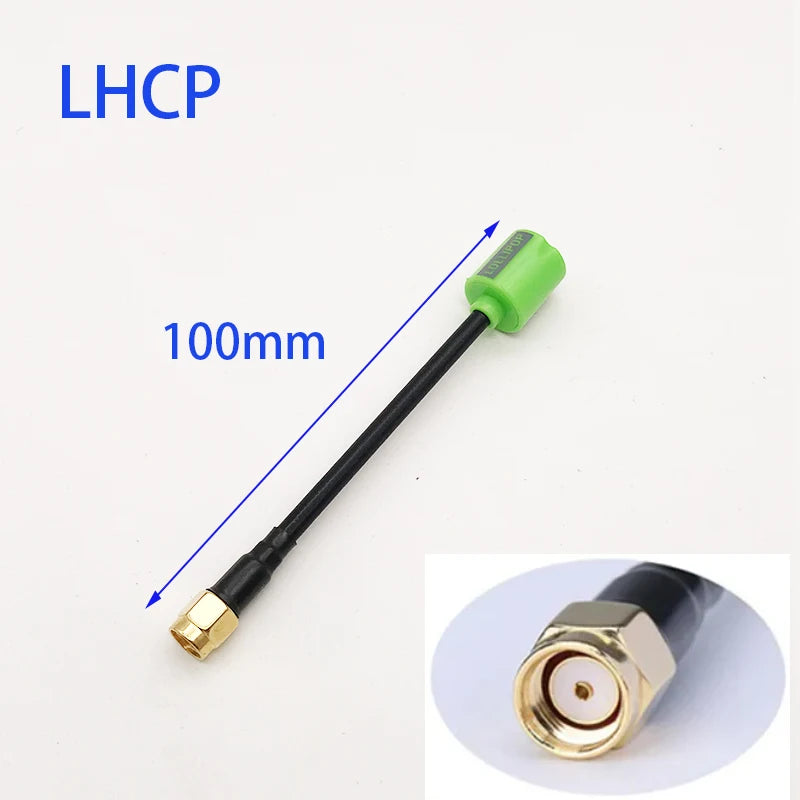 New 5.8G Lollipop5 FPV SMA Antenna 2.8dBi High Gain LHCP RHCP For RC Drone DJI Googles Air Unit Transmitter Receiver Antenna
