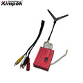 1.2GHz 8W FPV VTX  VRX Enhanced Wireless Video Transmitter with 8 Channels 20~40km Long Range 173g for FPV Racing Drones