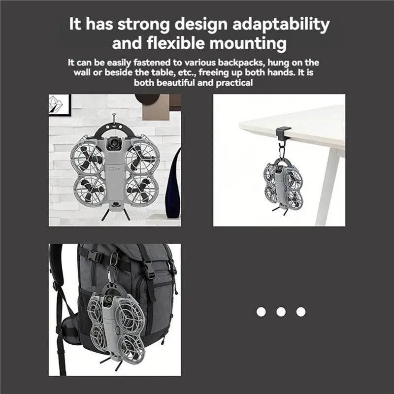 BTLIFE-Portable Storage Desktop Backpack Hook For DJI NEO 2 Drone- Wall Mount Fixed Hook For DJI NEO 2 Accessory