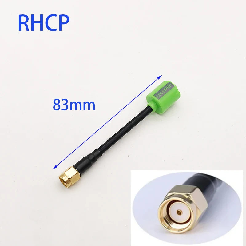 New 5.8G Lollipop5 FPV SMA Antenna 2.8dBi High Gain LHCP RHCP For RC Drone DJI Googles Air Unit Transmitter Receiver Antenna
