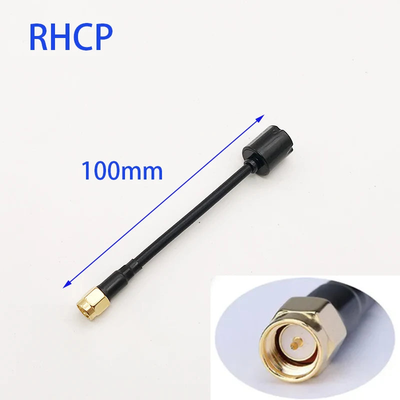 New 5.8G Lollipop5 FPV SMA Antenna 2.8dBi High Gain LHCP RHCP For RC Drone DJI Googles Air Unit Transmitter Receiver Antenna