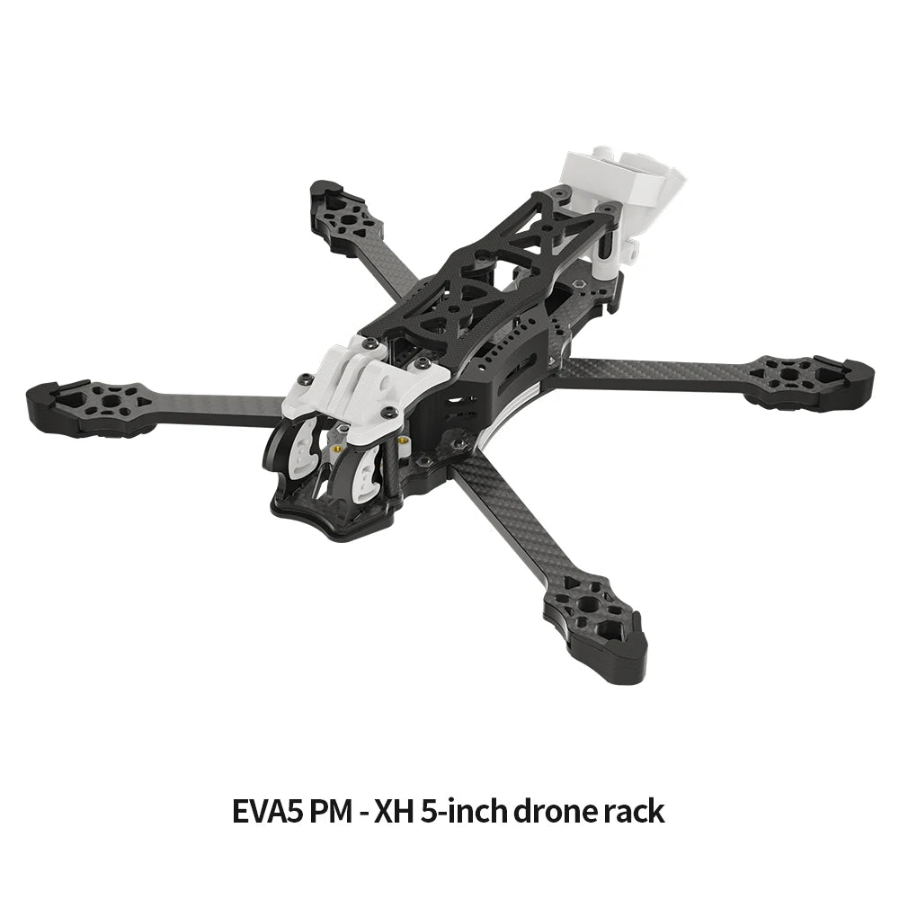 EVA5 PM DIY FPV Freestyle drone Frame 5-Inch Carbon Brazing & Aluminum Alloy DC/XH Drone Frame Compatible With DJI O3 O4