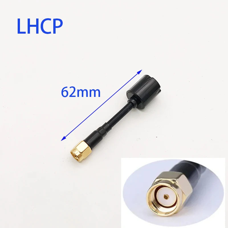 New 5.8G Lollipop5 FPV SMA Antenna 2.8dBi High Gain LHCP RHCP For RC Drone DJI Googles Air Unit Transmitter Receiver Antenna