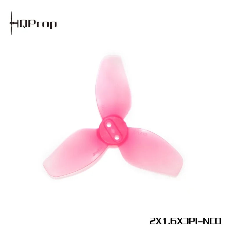12pais HQProp 2X1.6X3 Propeller for RC Drone FPV DJI Neo 12CW+12CCW Poly Carbonate 1.5MM Shaft