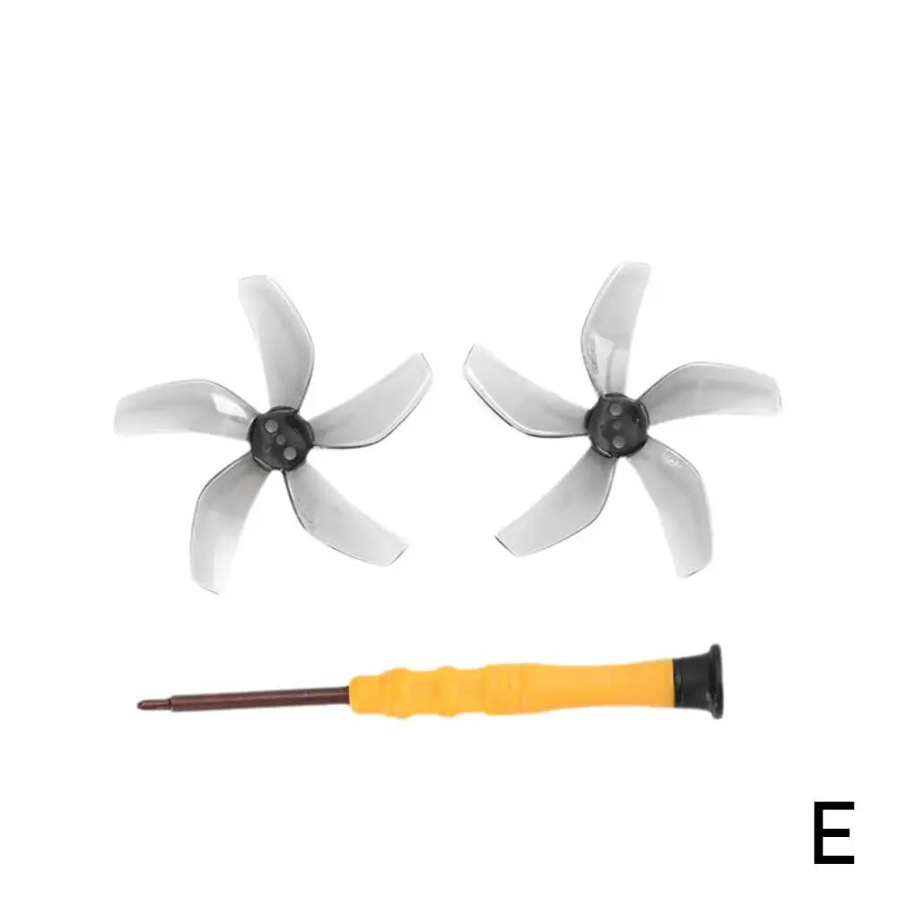 2/4Pcs For DJI NEO Propeller 5 Blades Color Blades Multi-color Ring Blades With Screwdriver Drone Replacement Blades For DJI NEO