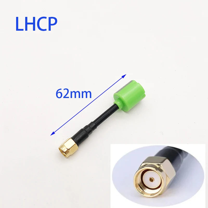New 5.8G Lollipop5 FPV SMA Antenna 2.8dBi High Gain LHCP RHCP For RC Drone DJI Googles Air Unit Transmitter Receiver Antenna