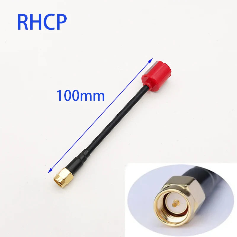New 5.8G Lollipop5 FPV SMA Antenna 2.8dBi High Gain LHCP RHCP For RC Drone DJI Googles Air Unit Transmitter Receiver Antenna